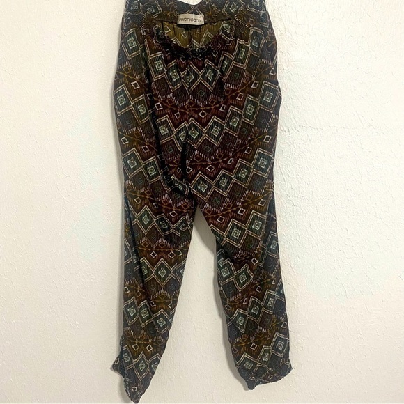 Veronicam Bohemian Lightweight Women’s Pants Size Small Comfy With Pockets - Picture 1 of 6